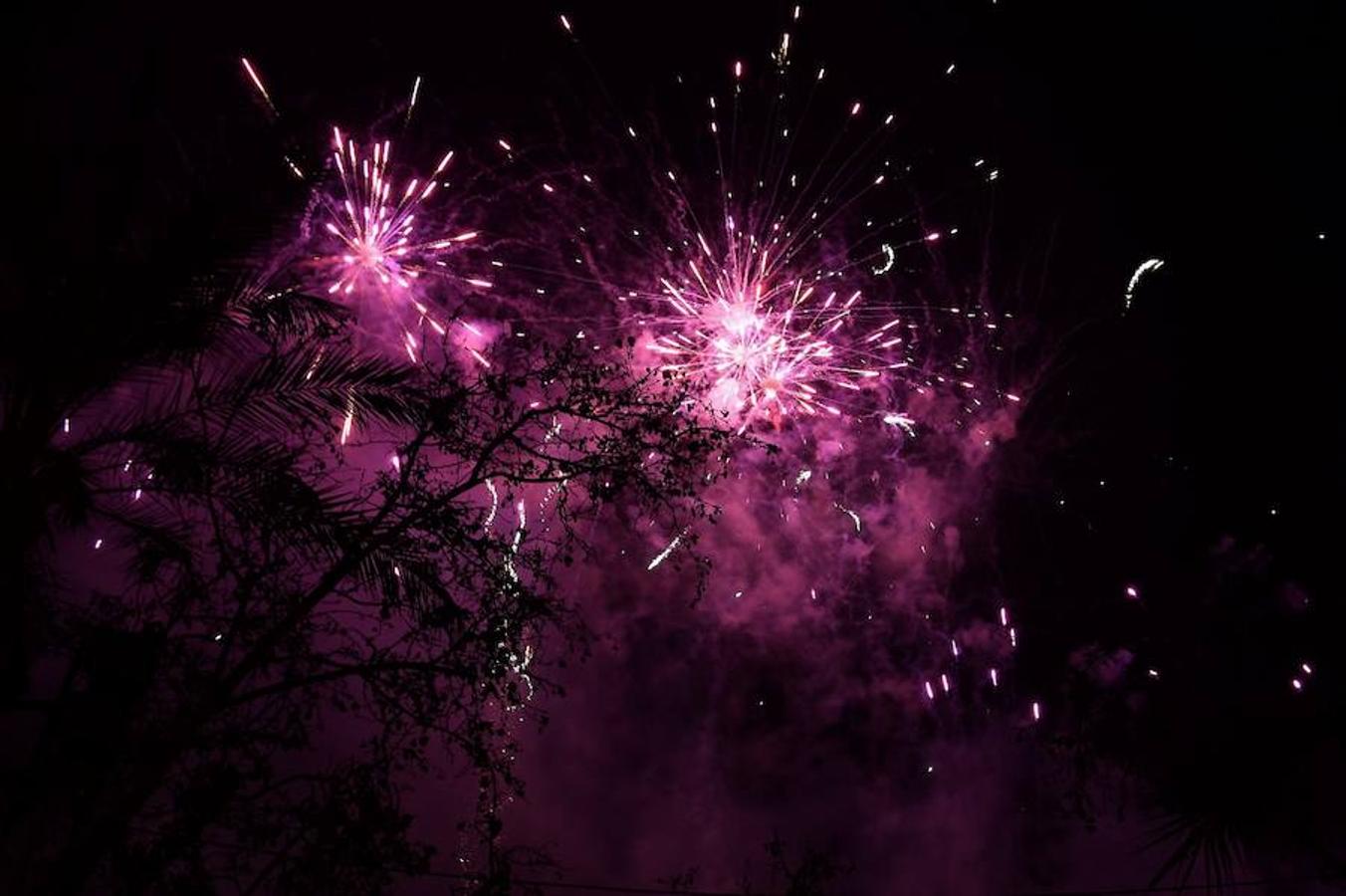 Fotos de la mascletà nocturna del sábado 11 de marzo. Fallas 2017