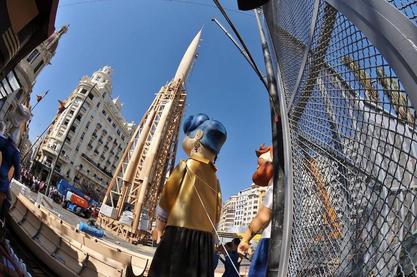 Fotos de la mascletà del domingo 12 de marzo de Pirotecnia Valenciana