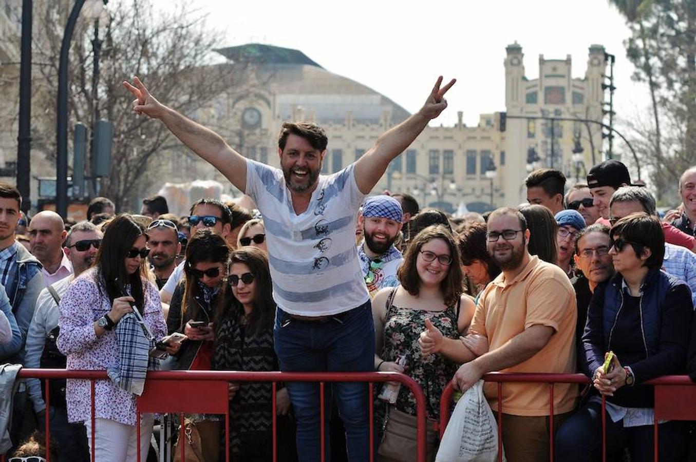 Fotos de la mascletà del domingo 12 de marzo de Pirotecnia Valenciana