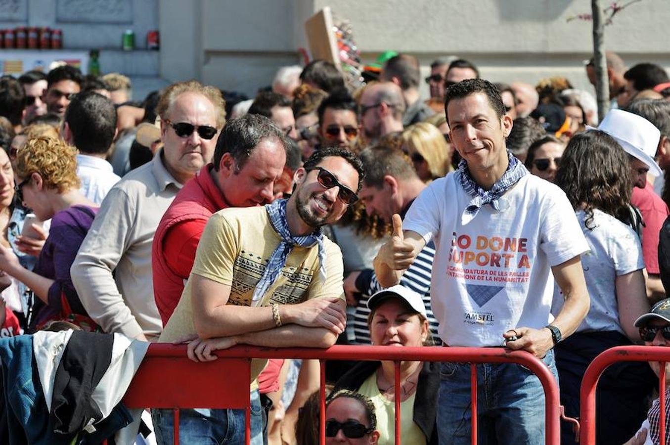 Fotos de la mascletà del domingo 12 de marzo de Pirotecnia Valenciana