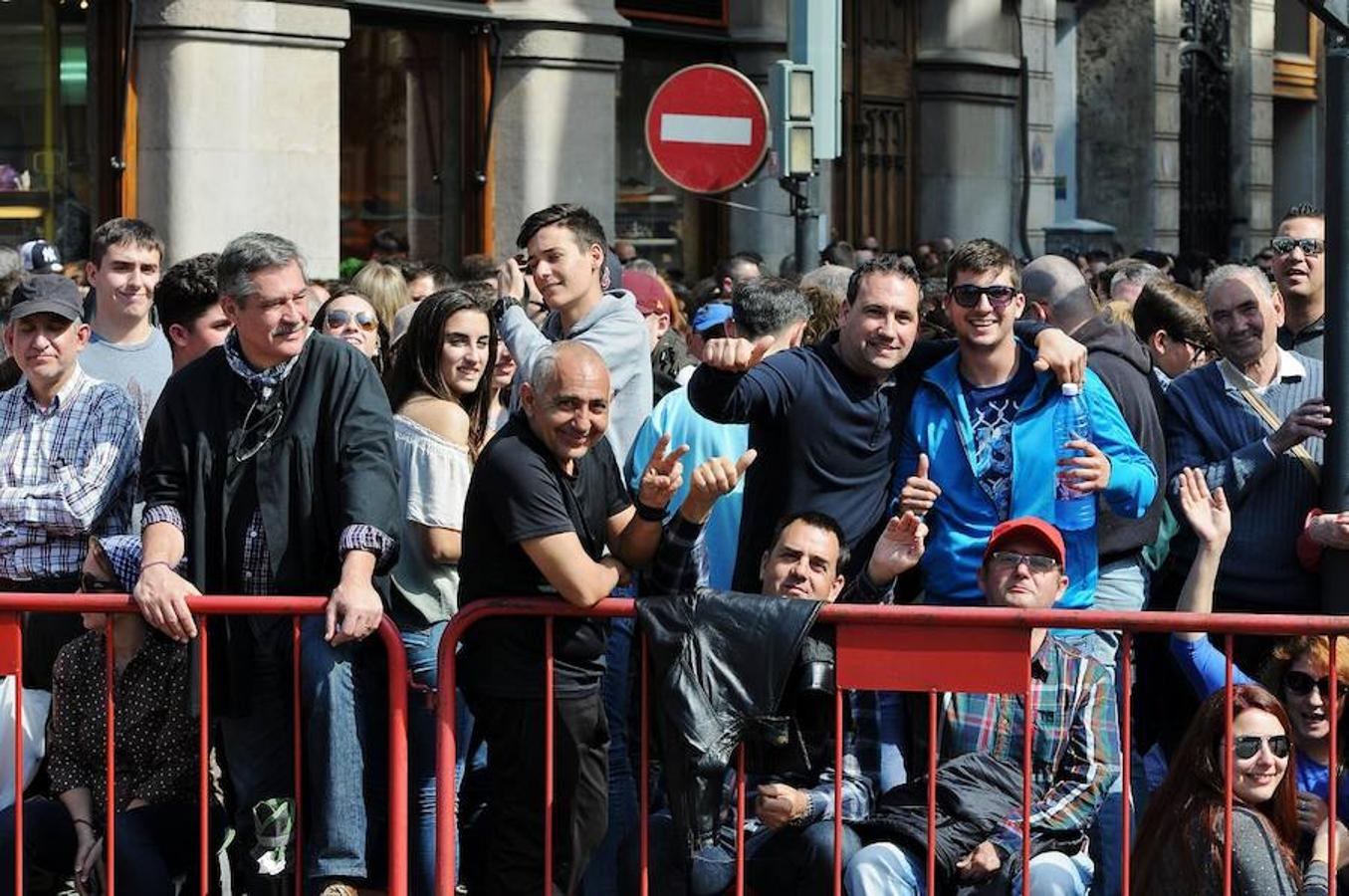 Fotos de la mascletà del domingo 12 de marzo de Pirotecnia Valenciana