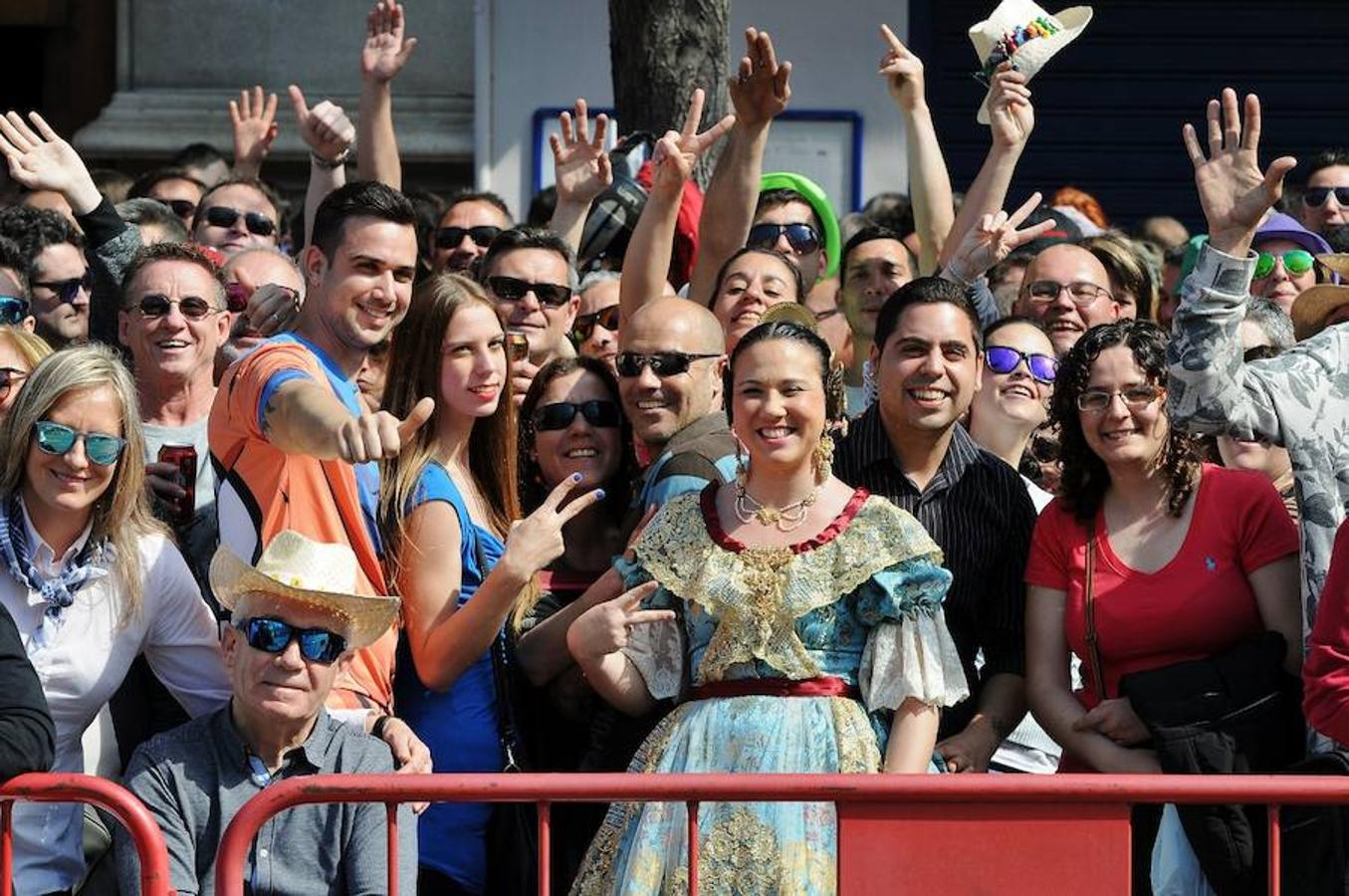 Fotos de la mascletà del domingo 12 de marzo de Pirotecnia Valenciana