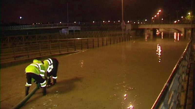 Fotos del temporal de lluvia y viento en Alicante de marzo de 2017