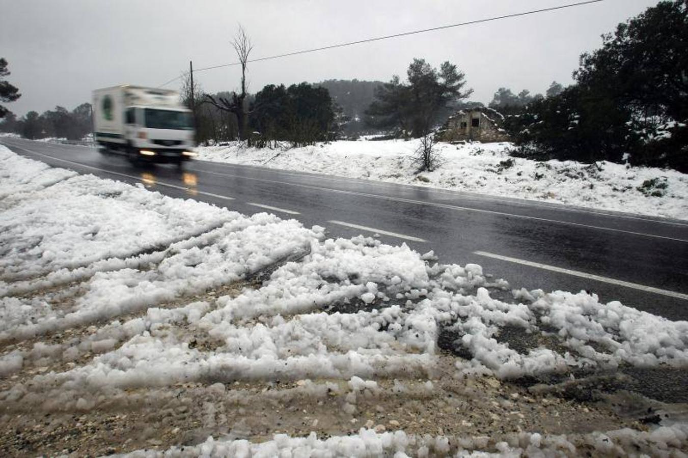 Fotos del temporal de lluvia y viento en Alicante de marzo de 2017