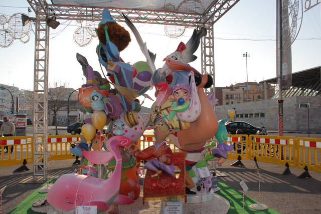 Fotos de la falla infantil de la Falla Barrio Beteró 2017