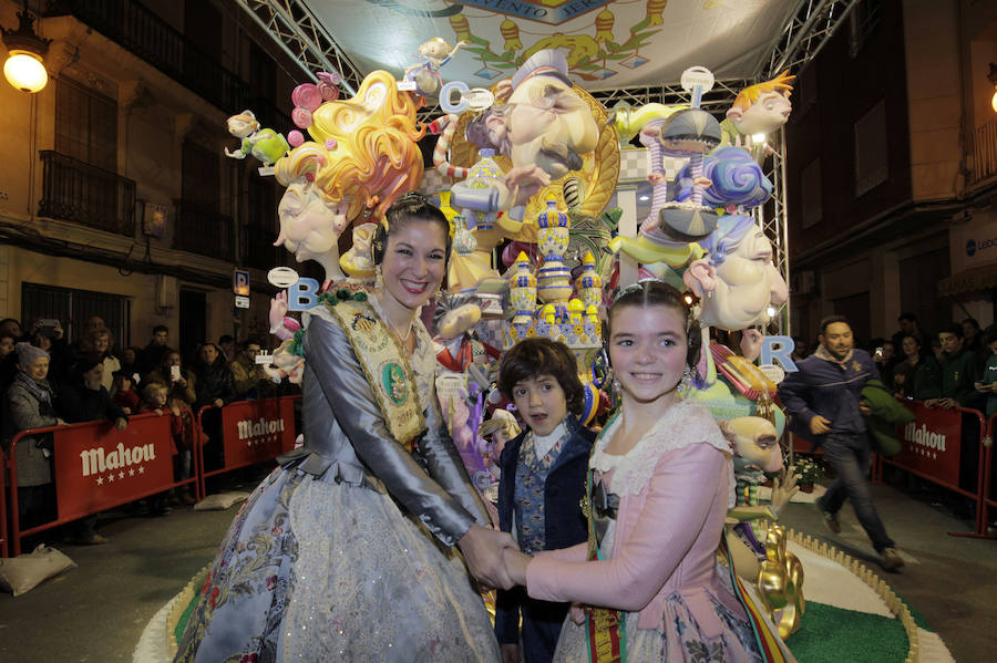 Fotos de la falla infantil Convento Jerusalén-Matemático Marzal, primer premio Sección Especial de 2017