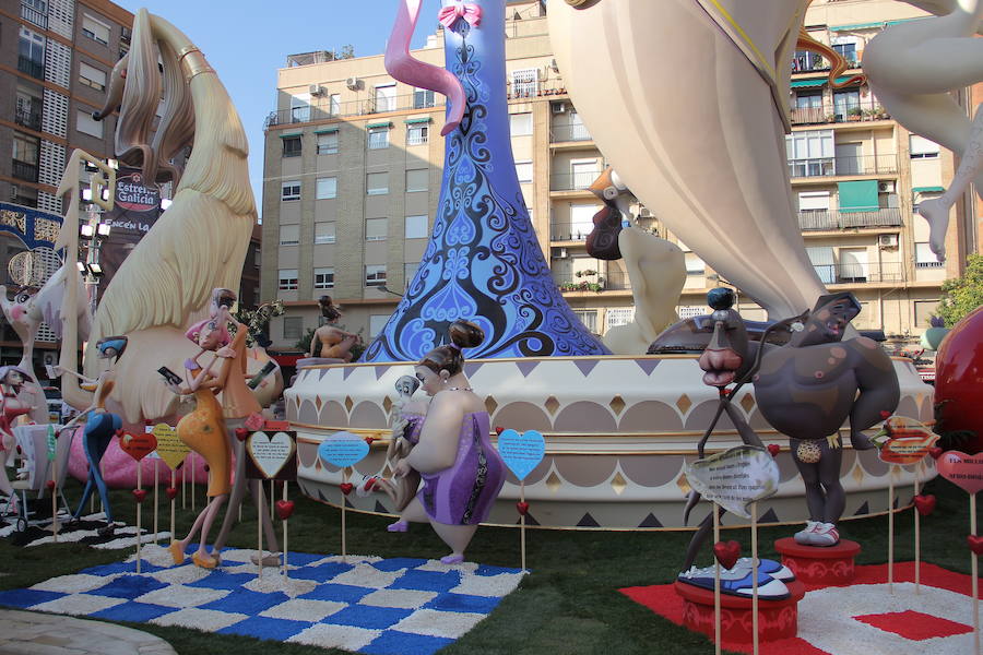 Fotos de la Falla Monestir de Poblet - Aparicio Albiñana 2017