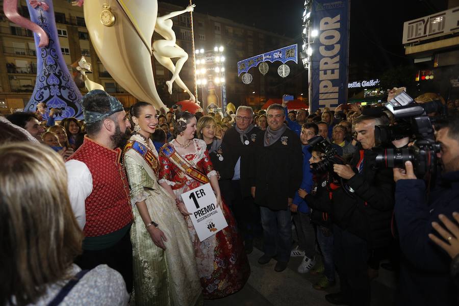 Fotos de la celebración en L&#039;Antiga de Campanar, mejor falla de Especial de 2017