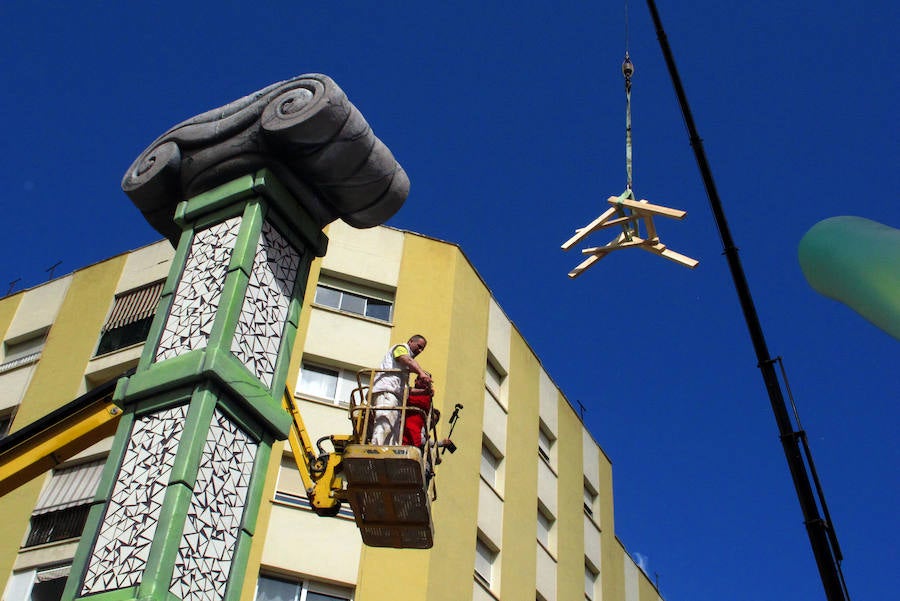 Fotos de las fallas de especial de Dénia