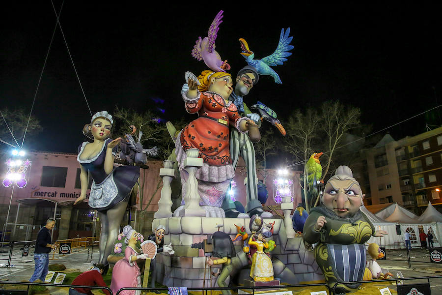 Falla Just Vilar-Mercat del Cabanyal José López Ibáñez