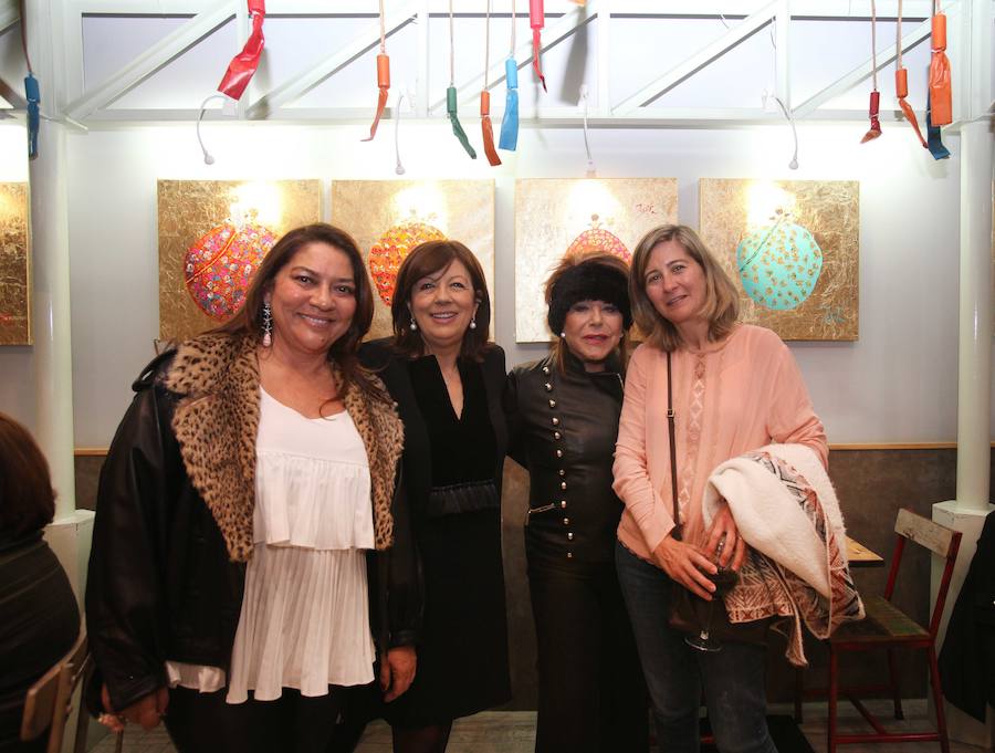 Fotos de la inauguración de la exposición de Josita Boluda