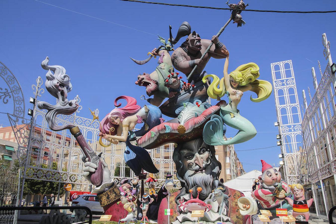 Fotos de entrega de premios en las Fallas 2017