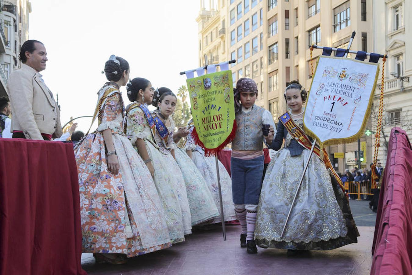 Fotos de entrega de premios en las Fallas 2017