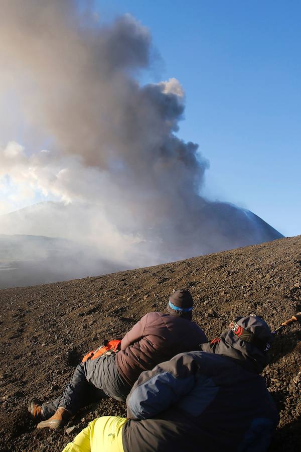 Fotos del volcán Etna