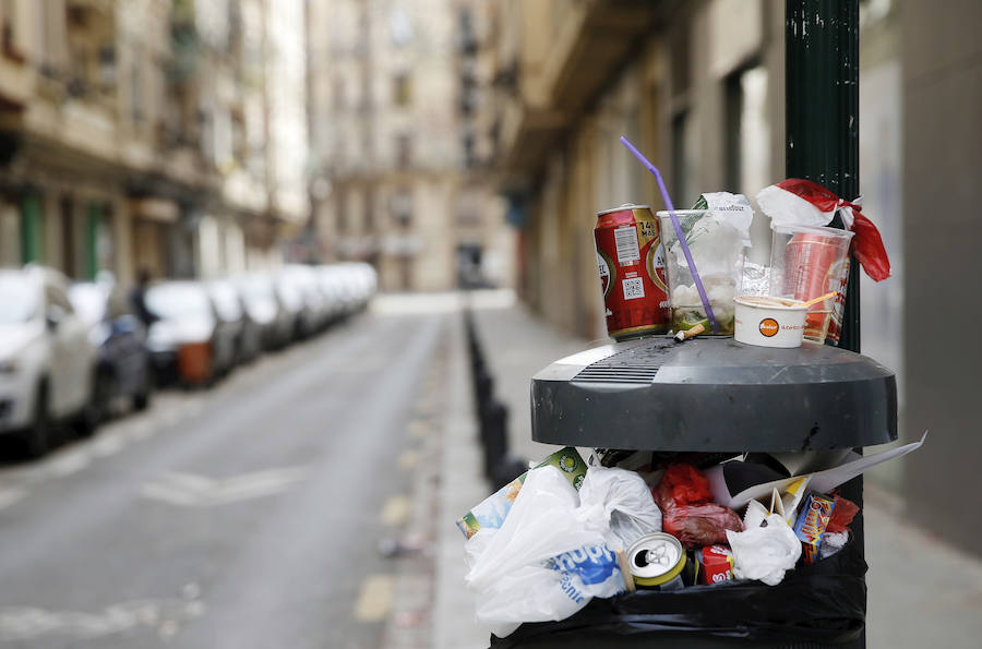 Fotos de Valencia el día después de la Cremà