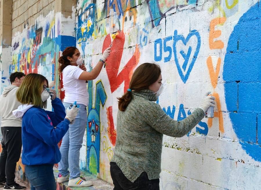 Fotos del arte urbano de Fanzara (Castellón)