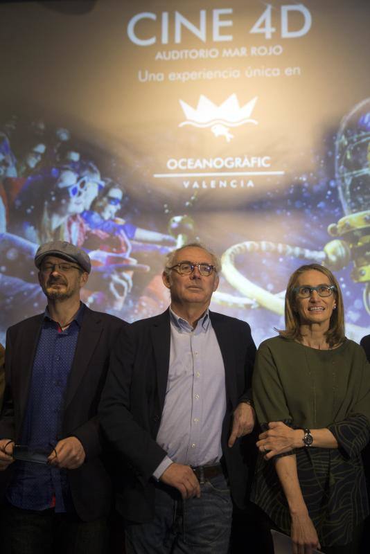 El Oceanogràfic de Valencia inaugura su nuevo cine 4D