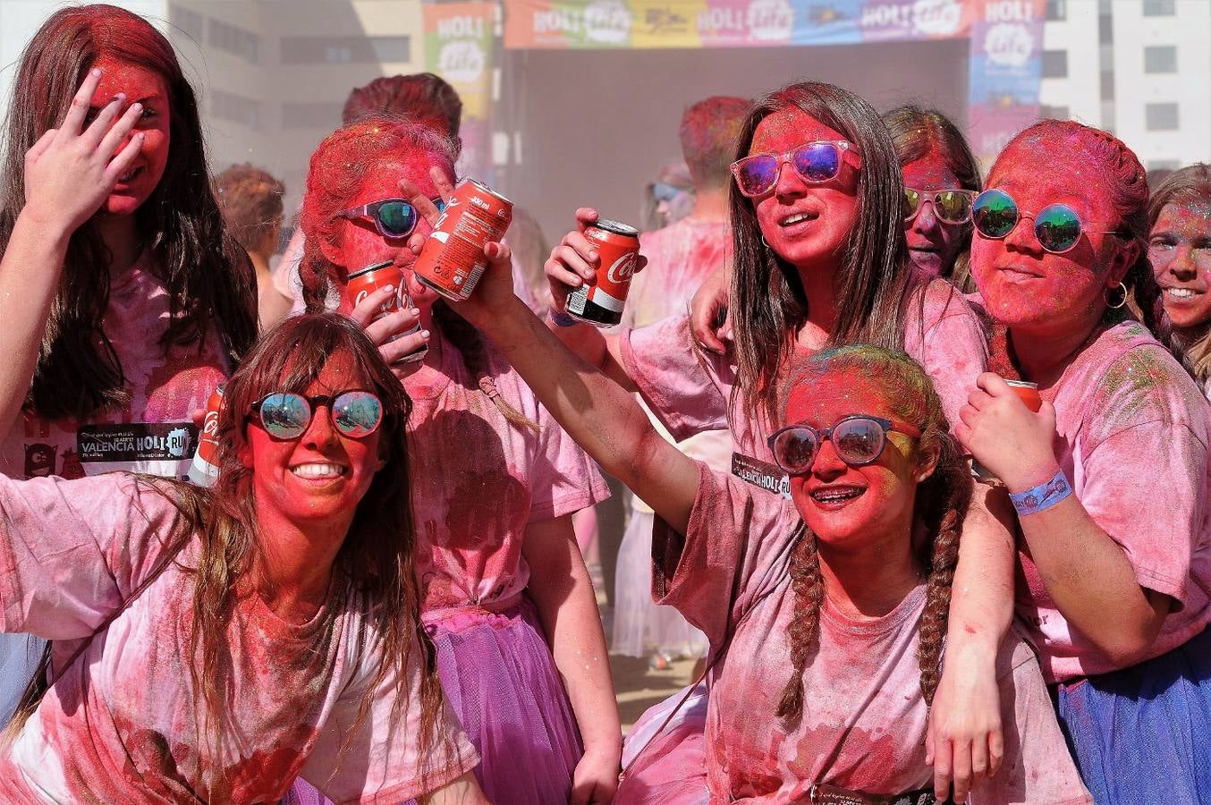 Fotos de la carrera Holi Run de Valencia