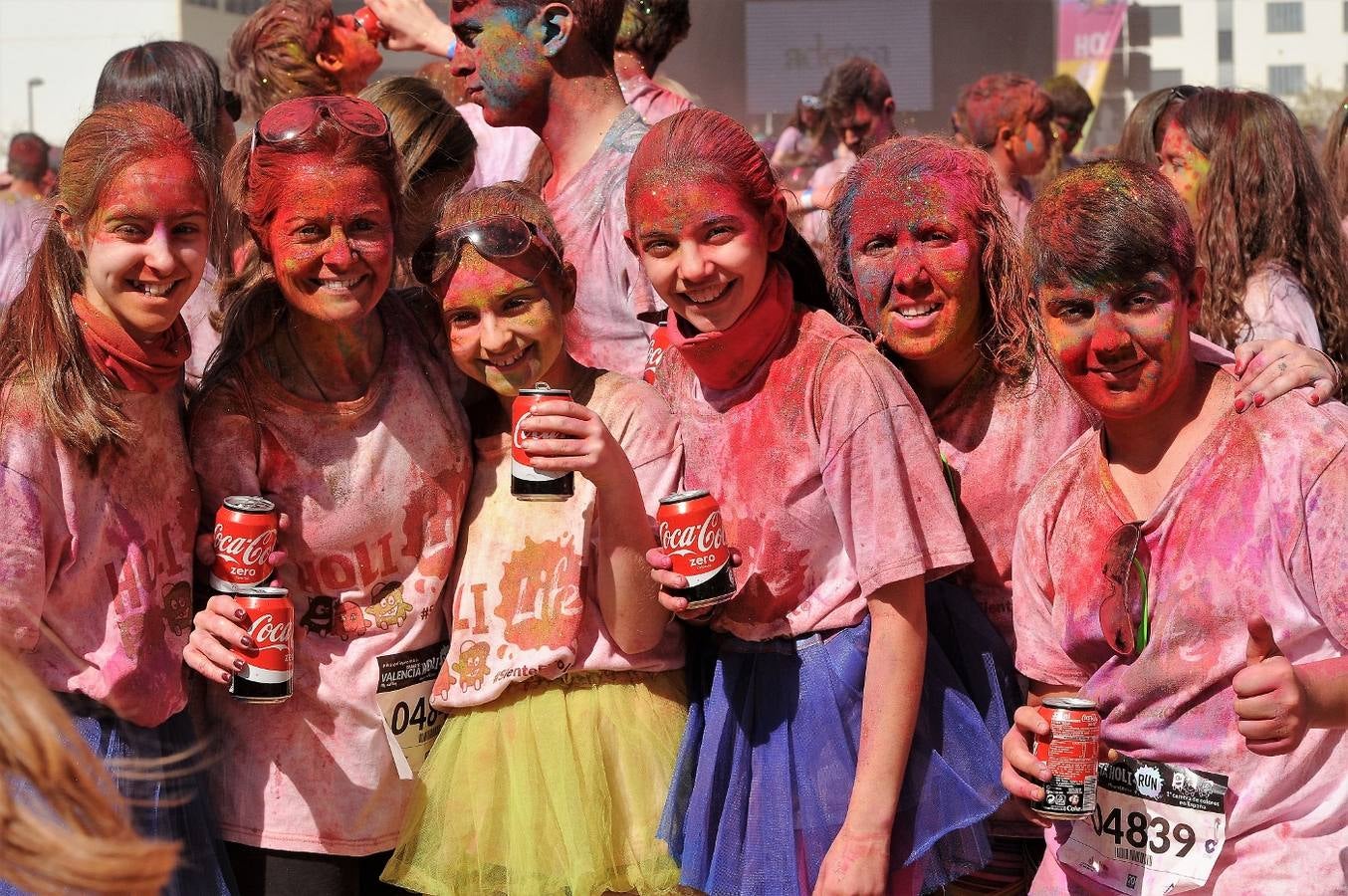 Fotos de la carrera Holi Run de Valencia