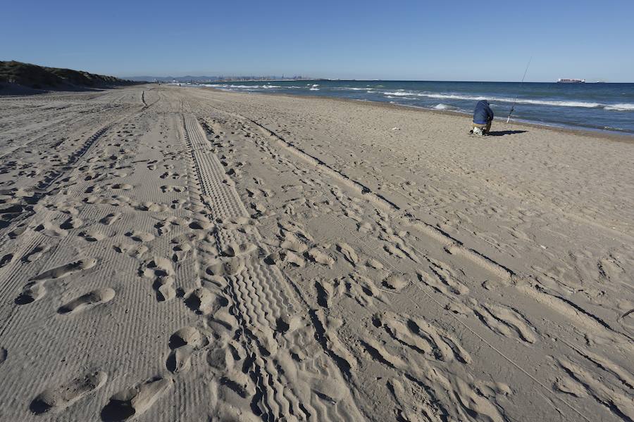Fotos de las obras de reconstrucción de El Saler