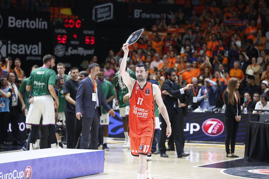 Fotos de la final de la Eurocup entre el Valencia Basket y el Unicaja