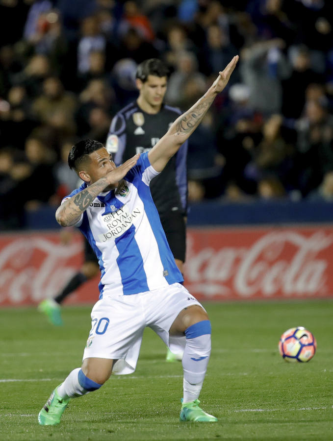 El Leganés-Real Madrid, en imágenes