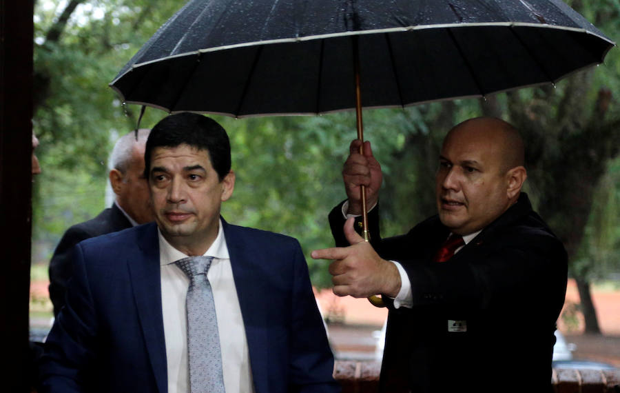 Fotos de la presentación de una pintura de Velázquez en el museo San Pío V