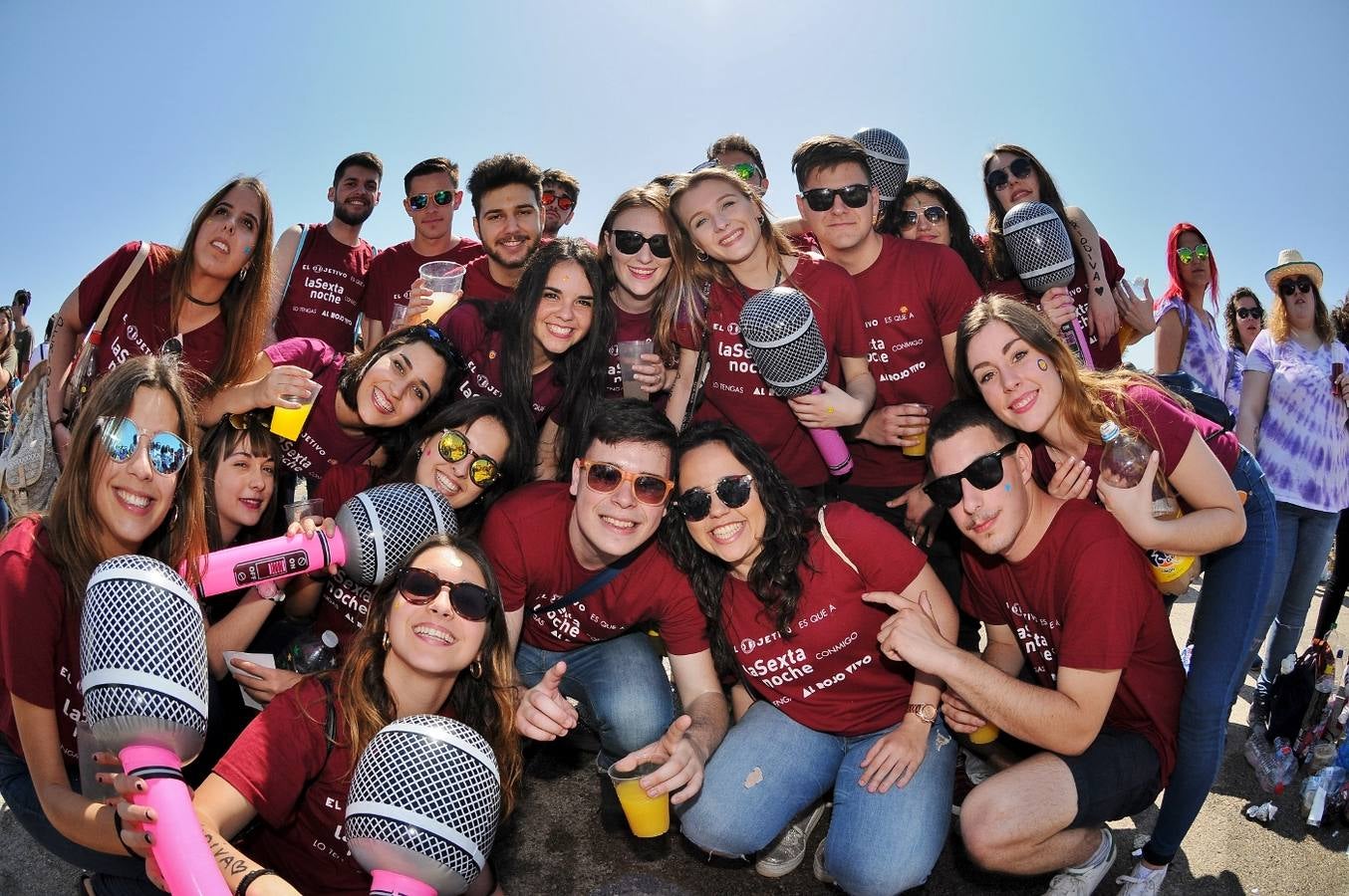 Fotos de las paellas universitarias en Valencia