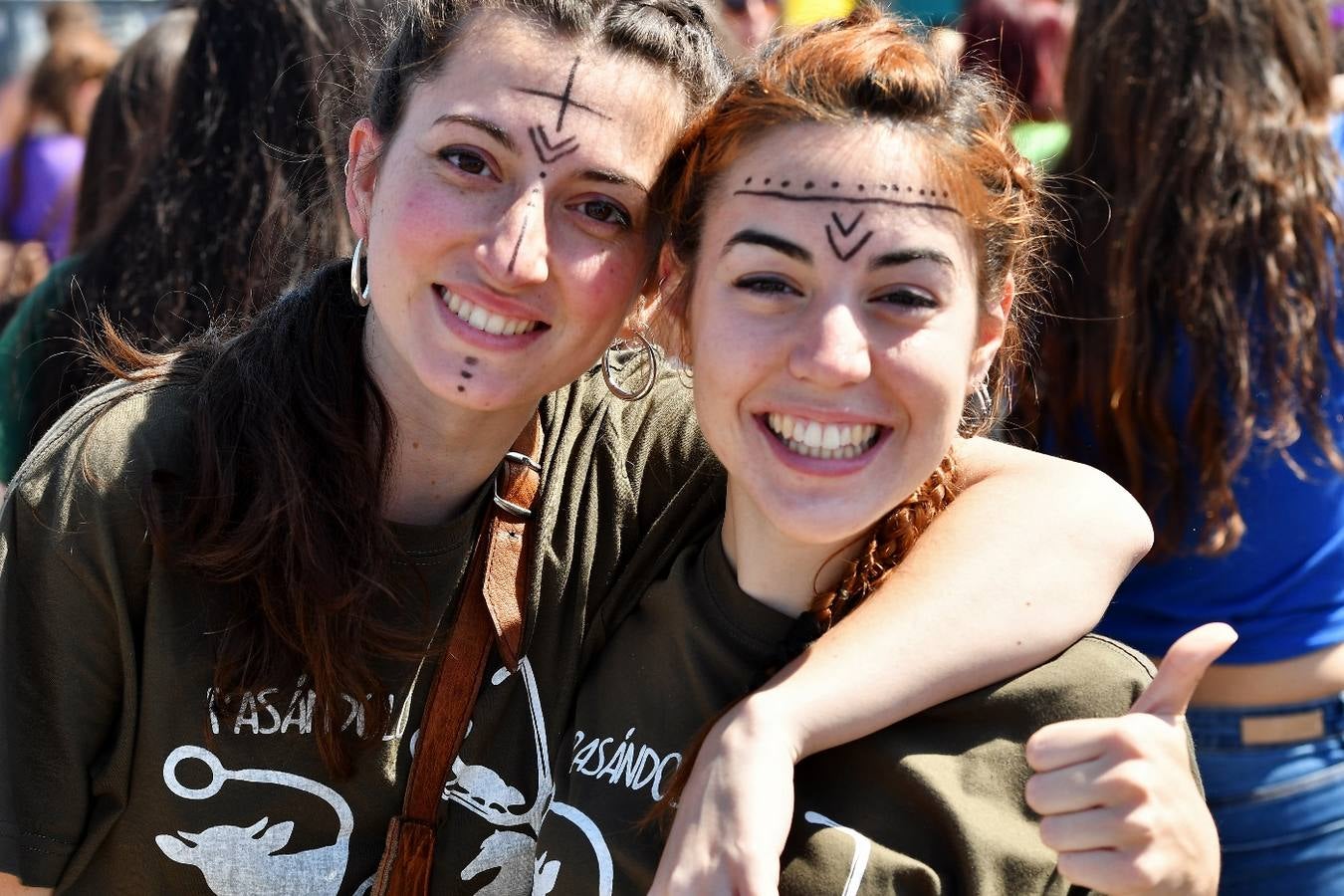 Fotos de las paellas universitarias en Valencia