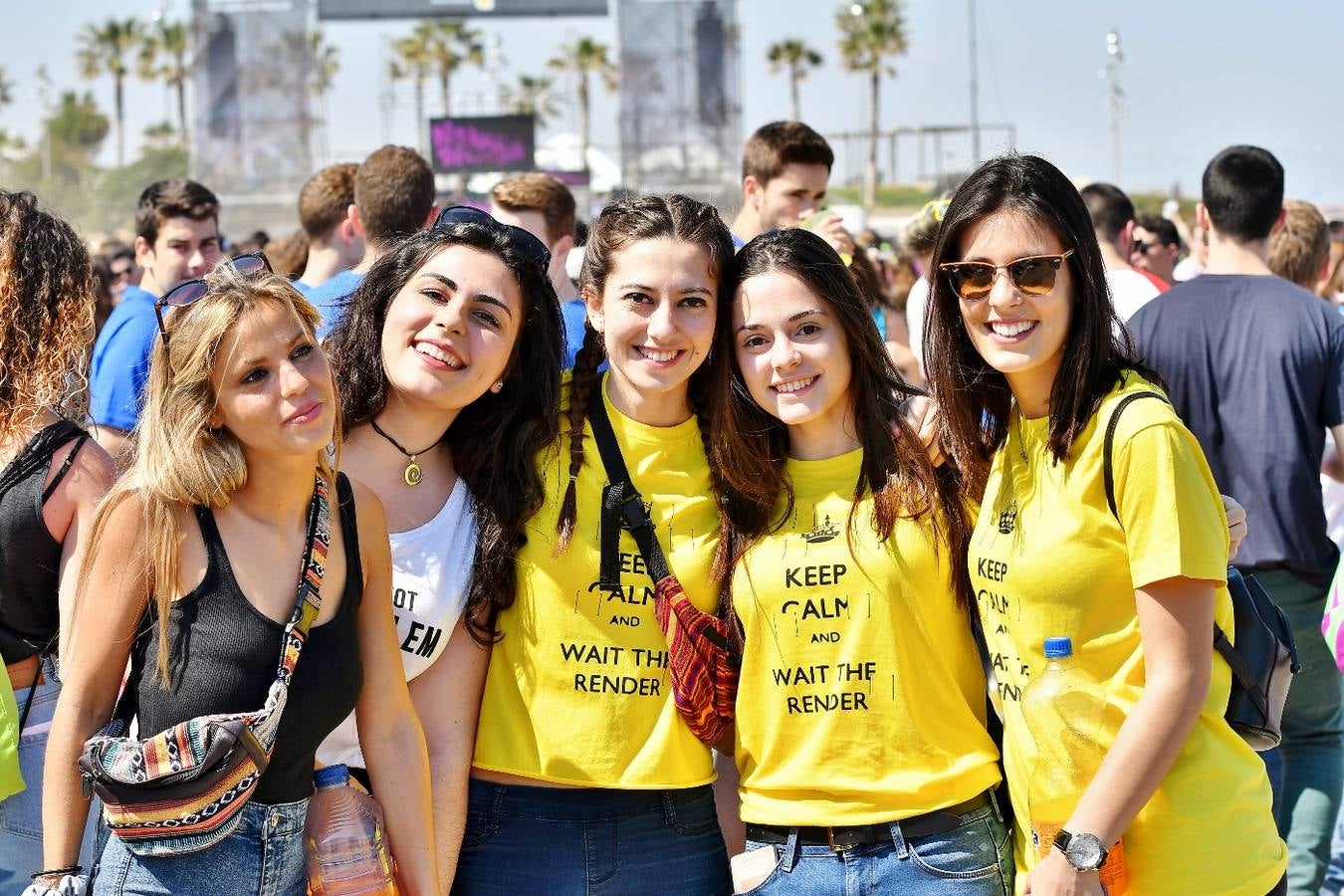 Fotos de las paellas universitarias en Valencia