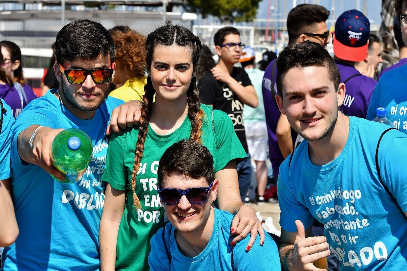 Fotos de las paellas universitarias en Valencia