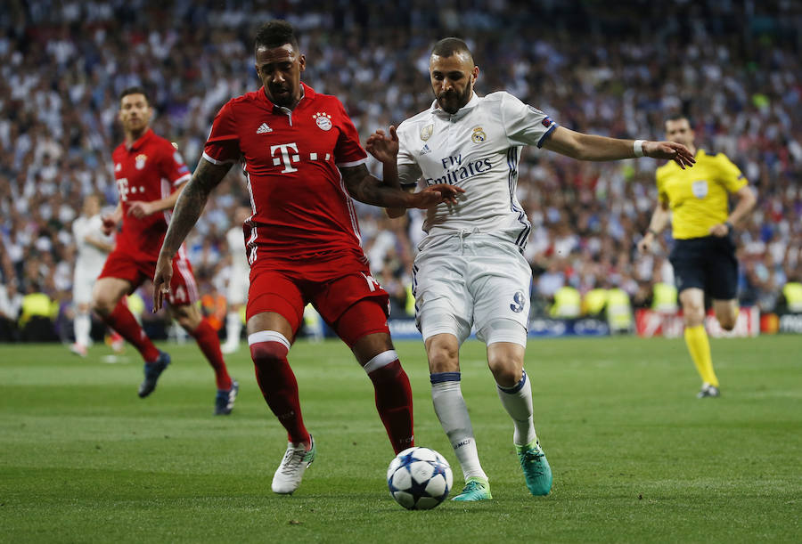 El Real Madrid-Bayern, en imágenes