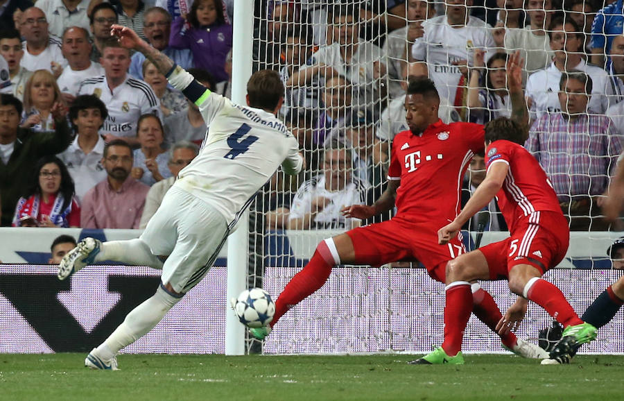 El Real Madrid-Bayern, en imágenes