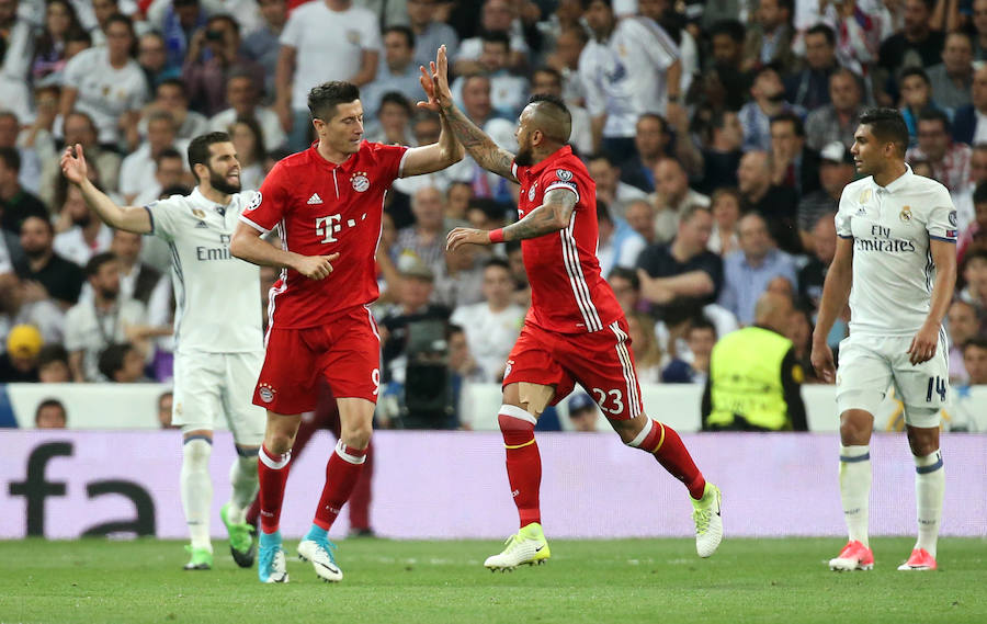 El Real Madrid-Bayern, en imágenes