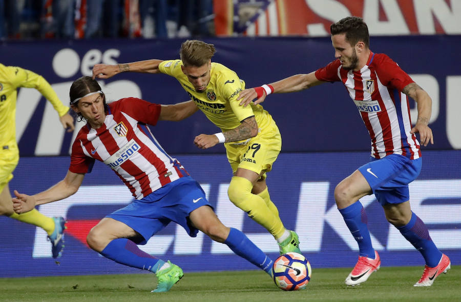 El Atlético-Villarreal, en imágenes