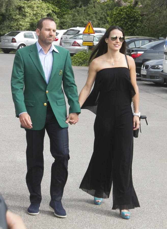 Fotos de la llegada de Sergio García tras ganar el Masters de Augusta