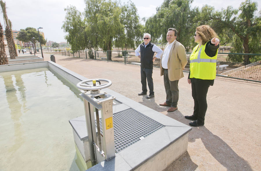 Fotos del nuevo parque en Malilla