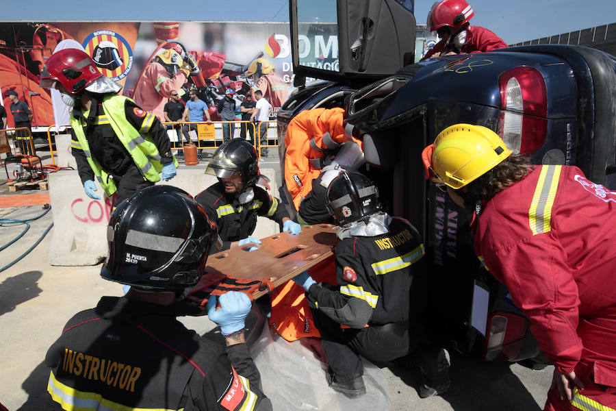 Fotos del XIII Encuentro nacional de rescates en accidentes de tráfico