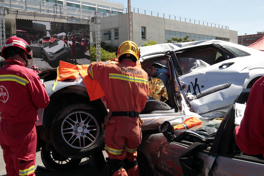 Fotos del XIII Encuentro nacional de rescates en accidentes de tráfico