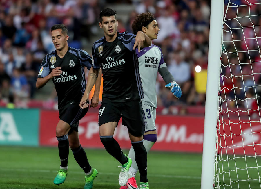 El Granada-Real Madrid, en imágenes