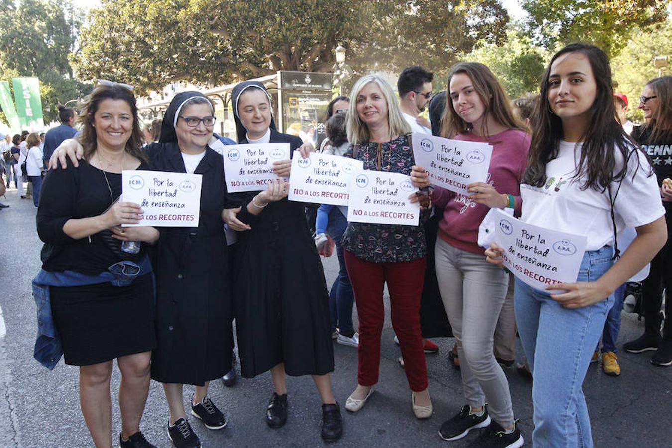 Fotos manifestación por la libertad educativa (I)