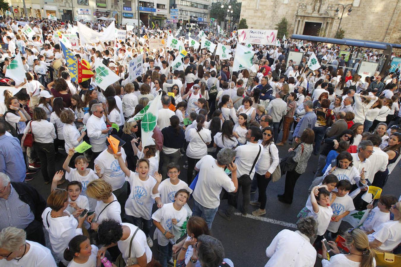 Fotos manifestación libertad educativa (II)