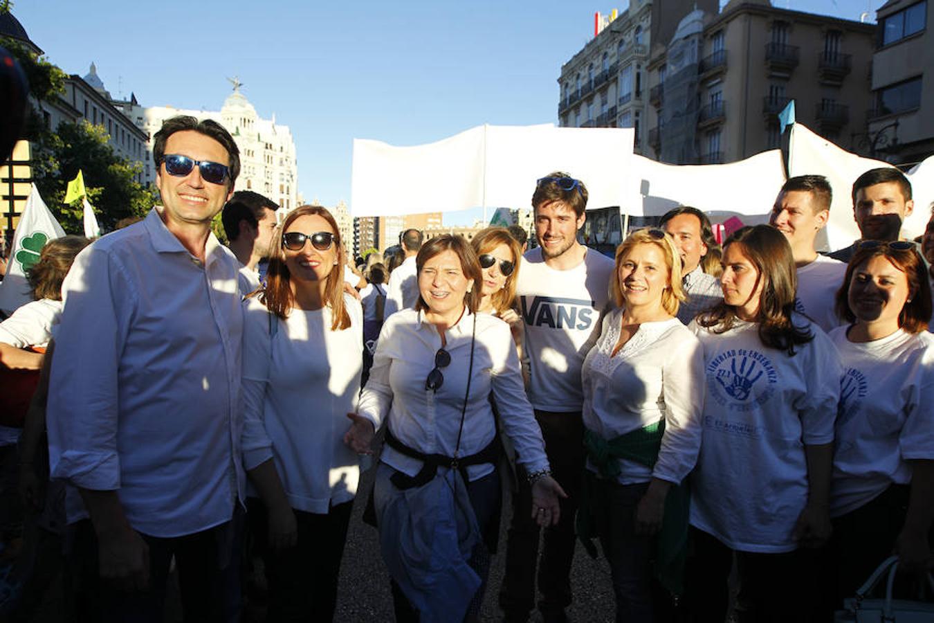 Fotos manifestación libertad educativa (II)