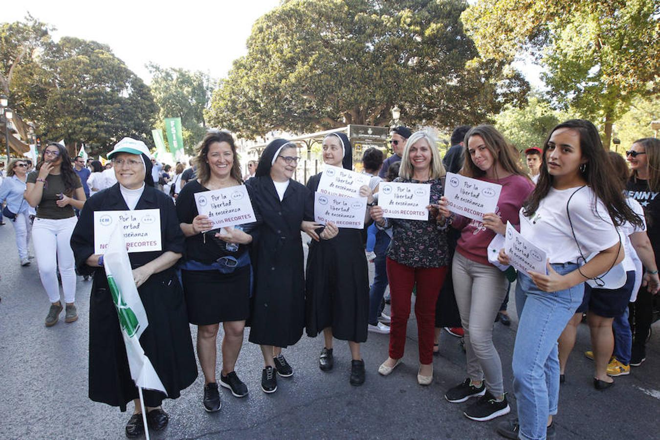 Fotos manifestación libertad educativa (II)