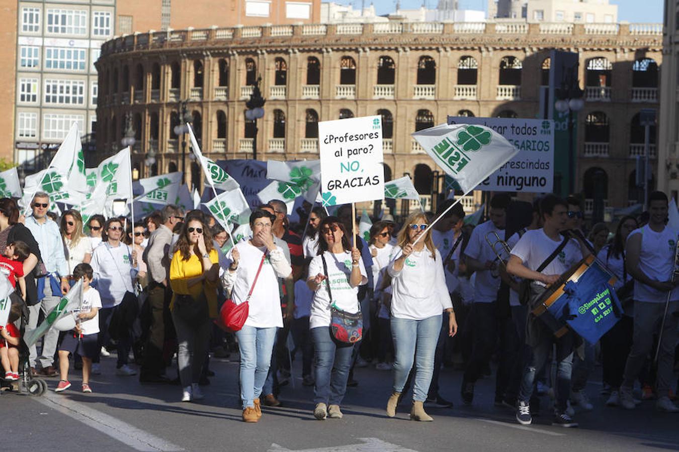 Fotos manifestación libertad educativa (II)