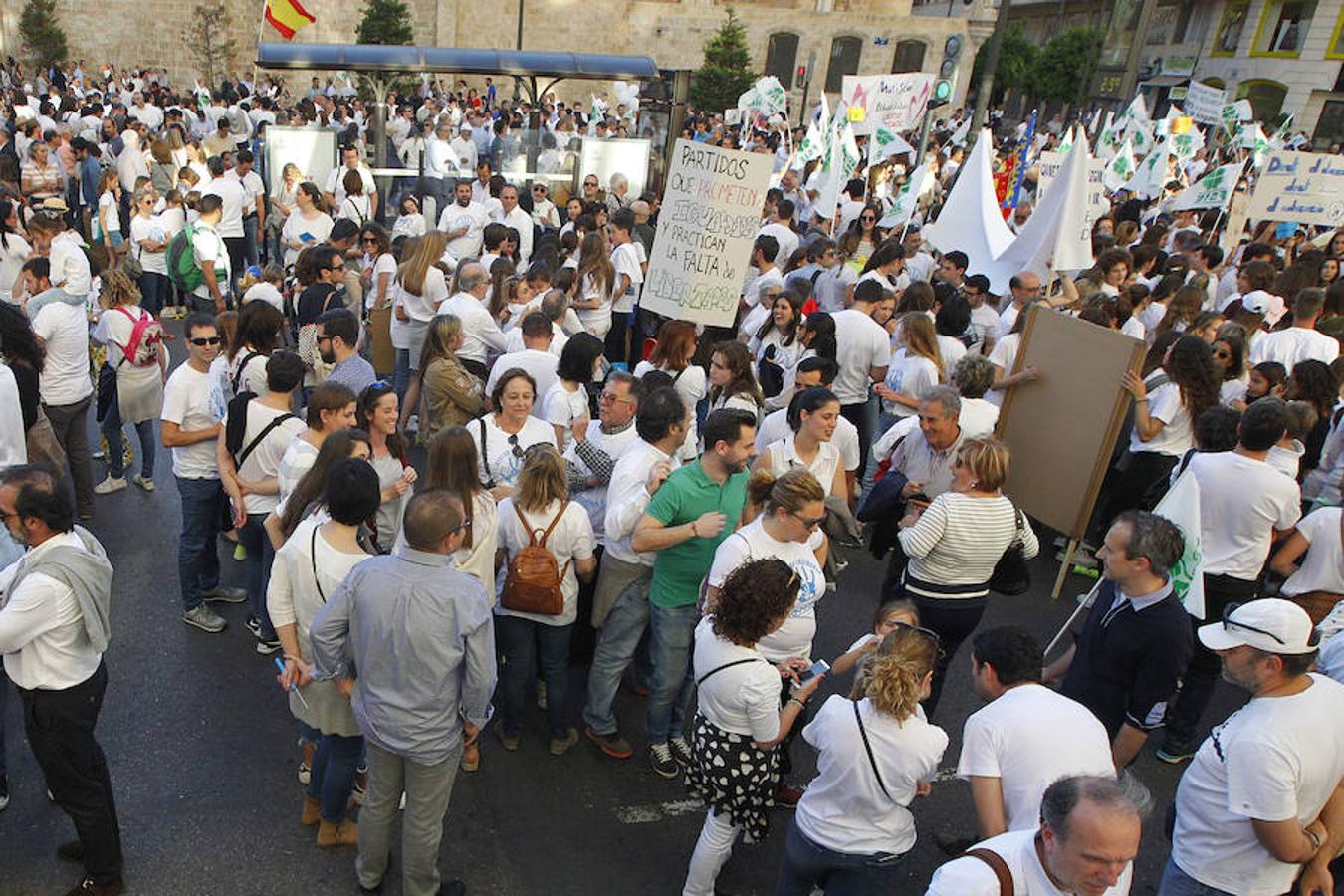 Fotos manifestación libertad educativa (II)