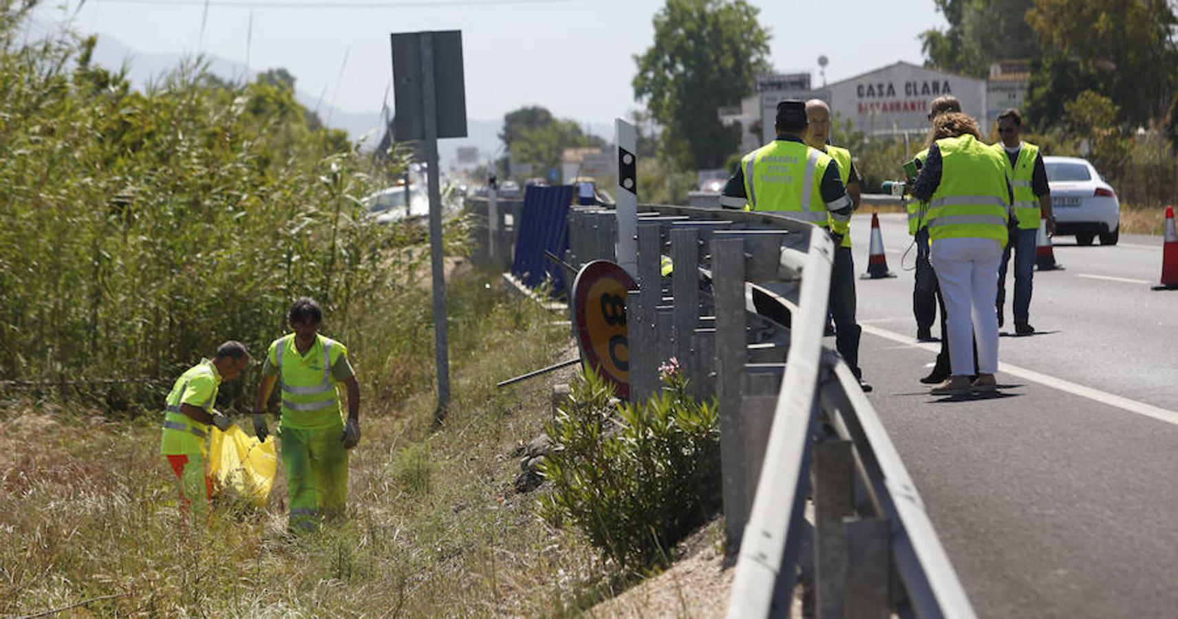 Dos ciclistas muertos y tres graves al ser arrollados por una conductora ebria