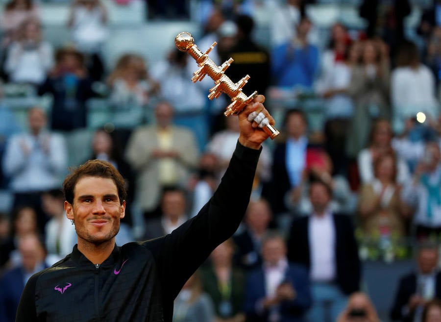 Las mejores imágenes de la final entre Nadal y Thiem