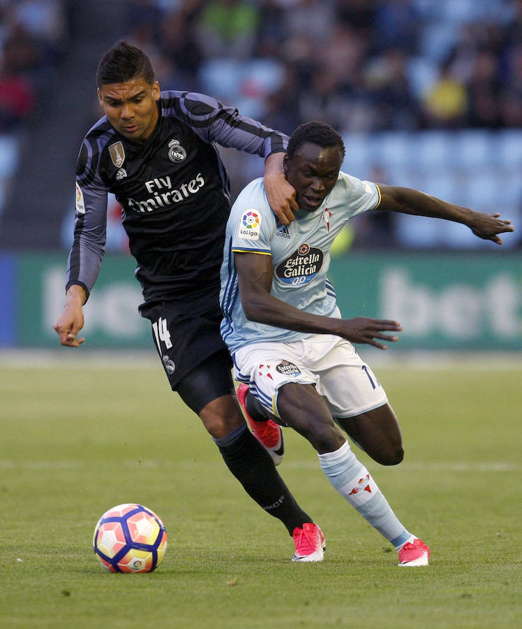 El Celta-Real Madrid, en imágenes