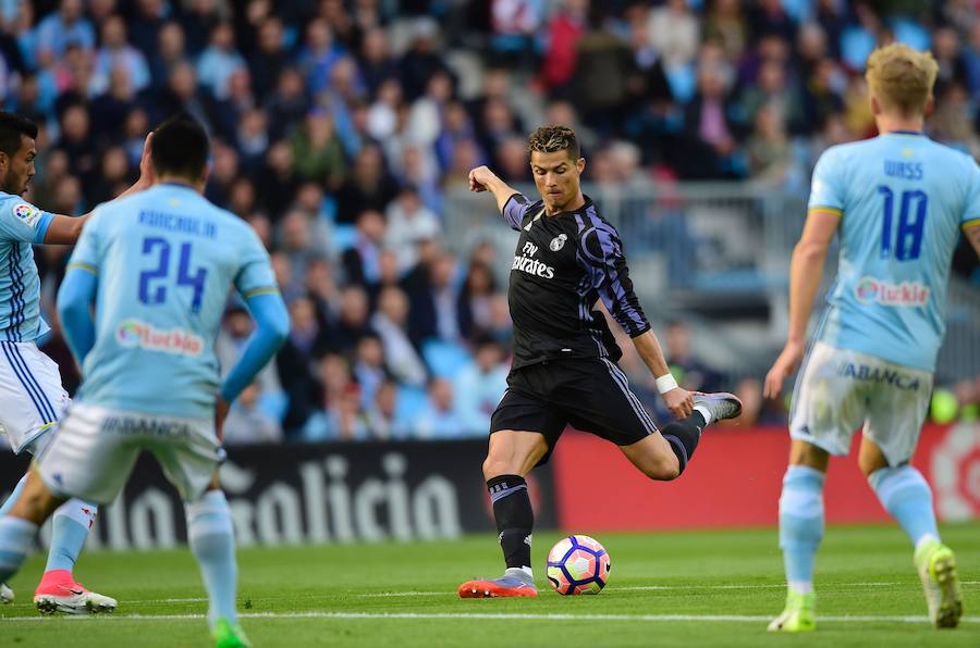 El Celta-Real Madrid, en imágenes